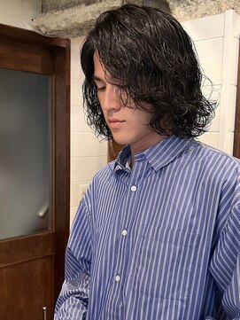 ラレイ ハラジュク(Lalei harajuku) 【ささき】メンズロング/ツイストスパイラル/ツイスパ/パーマ