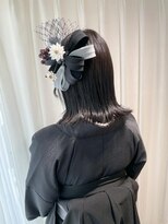 ネオリーブ チロル 横浜西口店(Neolive CiroL.)&nbsp;卒業式袴着付け　ヘアセット　横浜駅