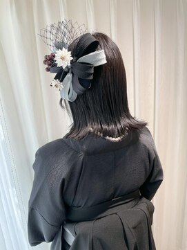 ネオリーブ チロル 横浜西口店(Neolive CiroL.) 卒業式袴着付け　ヘアセット　横浜駅