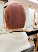 小顔タッセルボブ×美髪[ぱつっとボブ/縮毛矯正/横浜韓国]