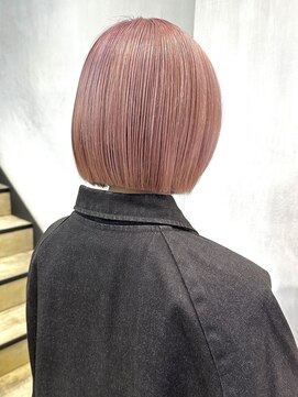 クリアーオブヘアー 本山店(CLEAR of hair) bob / pail pink