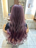 マイノリティー(Minority Produced By TOPHAIR)&nbsp;グラデーションカラー　ピンクアッシュ～ピンク