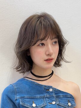 ロンドブルーム 天神大名店(Lond Bloom) 10代20代30代韓国ボブ髪質改善切りっぱなしボブ似合わせカット
