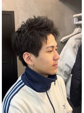 スイッチ(men's SWITCH) 大分メンズスパイキーショート刈り上げレイヤーショートツーブロ