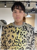 アンニュイマッシュパーマ