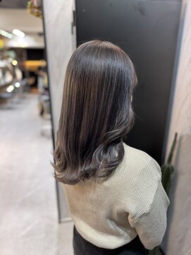 ヴァイス 渋谷店(VAICE) ケアブリーチでブルージュカラー［渋谷/ダブルカラー］