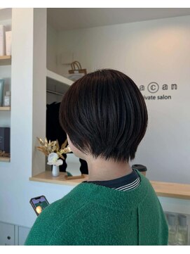 ラカン(racan) ショートボブ