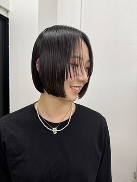 シーン(SCENE) 顔周りレイヤー×ボブ