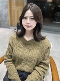 着物/メルティカラー/似合わせカット/ミディアム/津田沼/韓国