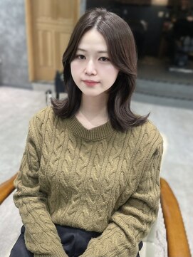 フォンド 津田沼(fond.) 着物/メルティカラー/似合わせカット/ミディアム/津田沼/韓国