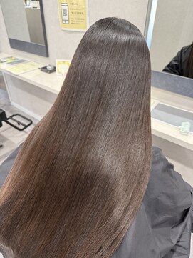 ジェンダーヘア(GENDER hair) "MARIA" 縮毛矯正 サラ艶ロング / 参L