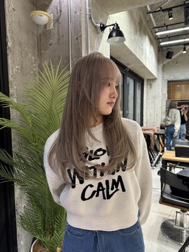 ルーフアクト(LUFE act) ワンカールで決まるレイヤー　　グレージュカラー