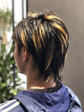 スカーレット(Scar/let) キムタクヘア/メンズウルフヘア/メンズハイライト/メッシュ