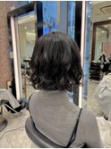 ボブパーマ/コテ巻き風パーマ/プードルパーマ/前髪パーマ