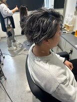 メンズサロン キング 枚方店(Men’s salon K!ng)&nbsp;波巻きツイストスパイラルパーマ/フェザーパーマ/眉毛/メンズ