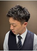 ツーブロック/ニュアンスパーマ