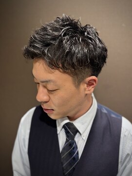 ヒロギンザ 六本木店(HIRO GINZA) ツーブロック/ニュアンスパーマ