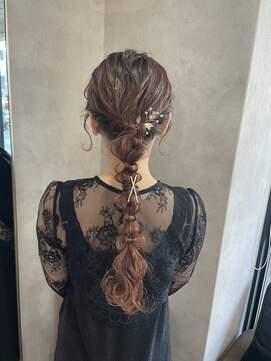 リエンス(RIENS) 【RIENS】ヘアセット×植田亜優