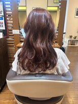 クレール グラン 富塚(ｃｌａｉｒ，ｅ gran)&nbsp;ロングヘア/レイヤースタイル/オレンジブラウン