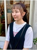 【ポイントカラー】フェイスフレーミング