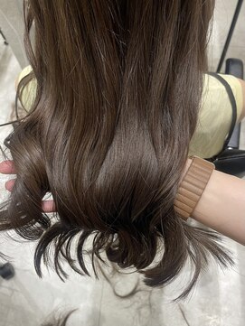 フェリア 渋谷(Feria) 【Feria 渋谷】アディクシーカラー×オリーブブラウン "Tsuyuki"