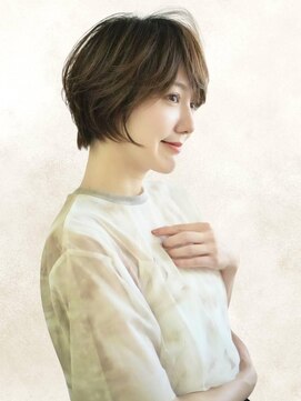 コードライン 岡山イオン前店(CODE.LINE) 《CODE.LINE》ナチュラルショートボブ