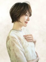 コードライン 岡山イオン前店(CODE.LINE) 《CODE.LINE》ナチュラルショートボブ