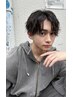 【メンズ限定】カット+カラー+曲がる縮毛矯正￥19800［メンズ縮毛矯正］