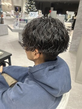 ルクス(Luxs) 【マッシュ×波巻きパーマ】