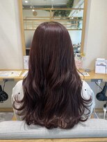 スピン ヘアー 烏丸店(Spin hair) つやつや血色カラー ラベンダーピンク