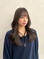 クム 横浜(qumu)&nbsp;qumu   艶ブラウン×ロングレイヤー