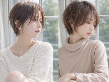 ラ ブレス 北浜プラザ(LaBless)の写真/春めく予感♪2026年春トレンドを先取りする愛されショート★癖さえも魅力に変えるスタイルで軽やかに◎