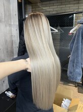 ラフ(LAFF)&nbsp;#着物#メルティーカラー#フェミニンロング#ウェーブミディアム