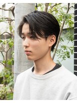 五番地 毛流れセンターパート