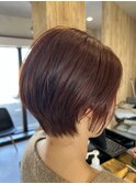 ピンクのショート