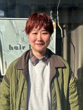 ヘアー ラボ(hair labo) 【hair labo.】レッドオレンジカラー