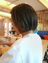 ビュートリアム 鎌倉小町(BEAUTRIUM) 地毛ハイライト/ボブカット/BEAUTRIUM鎌倉小町 長嶺舞唯