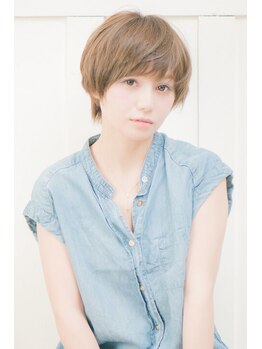 ボヌールヘアー(BONHEUR hair)の写真/再現性の高いカットで毎日のスタイリングが簡単に♪トレンドを取り入れたオシャレなスタイルをご提案！