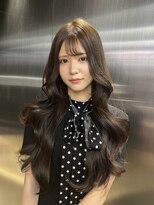 ペレ 原宿(PELE)&nbsp;ダークパープルナチュラルショート夏のヘアアレンジ原宿