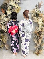 振袖グラム 名古屋 名駅(振袖gram)&nbsp;ペア割　浴衣ヘアセット