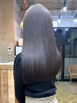 アンジェリカ 立町店(ANGELICA)&nbsp;ブリーチ無し　グレージュ　髪質改善