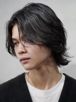 アンサー 原宿(ANSWER)&nbsp;原宿センターパートニュアンスパーマフェザーパーマセンター分け