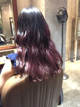 サロンドミルク 原宿(salon de MiLK) 【サロンドミルク原宿】グレージュ×ラベンダー×グラデーション