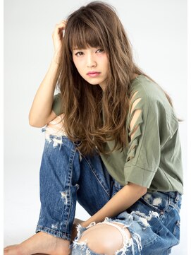 アズーア ヘアーアンドスパ(azure hair&spa) トレンドラフウエーブロング