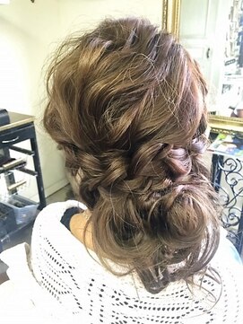 ヘアー ラウンジ アート(HAIR LOUNGE ART) 波ウェーブアレンジ