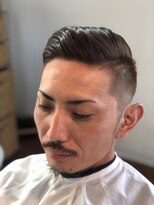 マリブ ヘアリゾート 伊勢崎本店(malibu hair resort) ブロック×アップバング