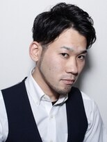 ワンワンオー バーバーショップ 博多店(@110 BARBER SHOP)&nbsp;2ブロックショートマッシュ