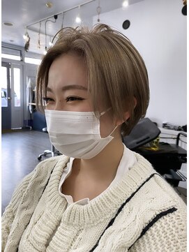ハフ(HAFU) ハイトーンショート