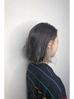 フロート 小阪店(float)&nbsp;インナーカラー_マロンベージュ Aラインボブ かきあげ