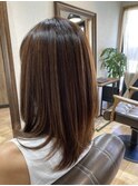 ナチュラルブラウン＋ミディアムレイヤー
